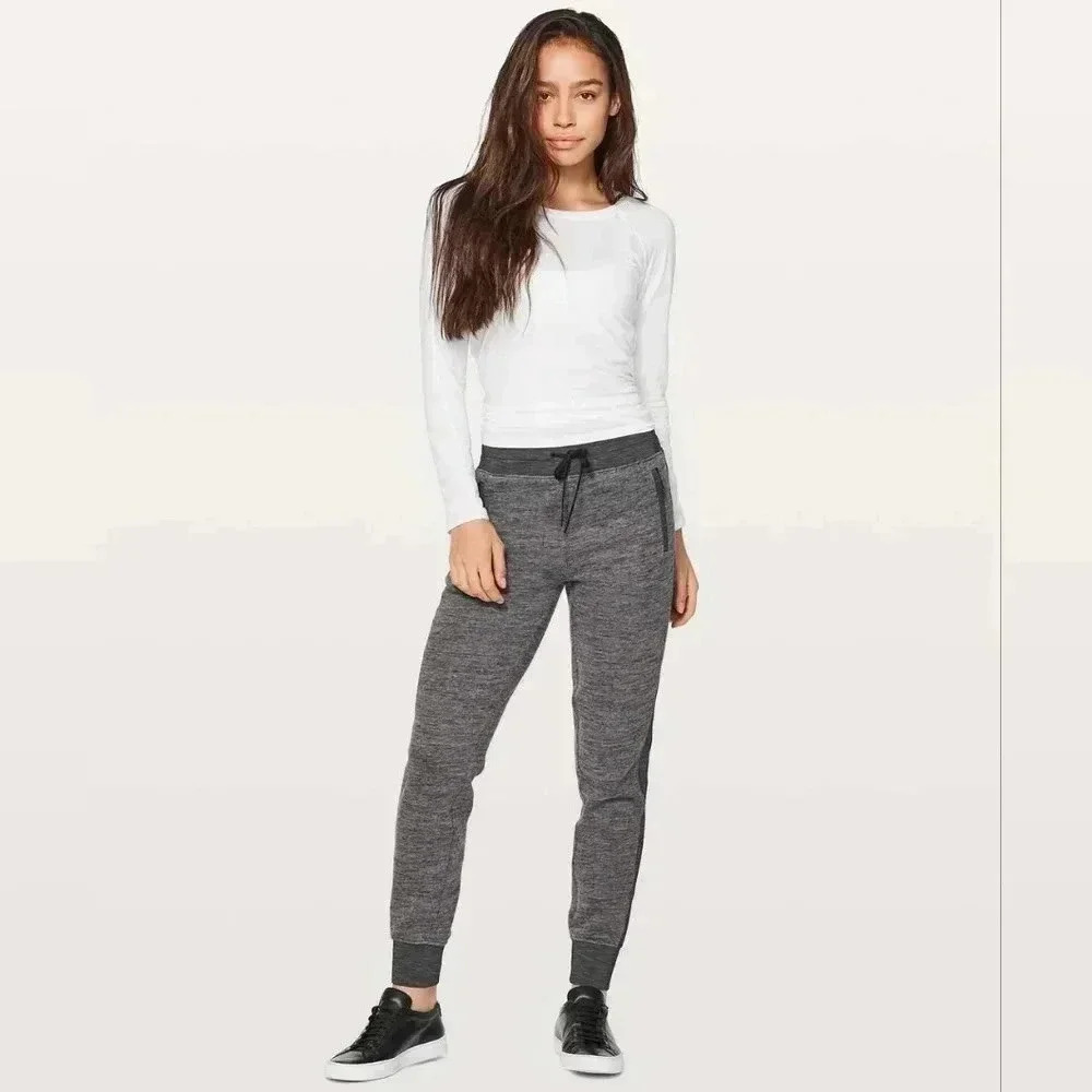 Lululemon Get Going Jogger 28.5"Heathered Core Dark Grey / Heathered Black